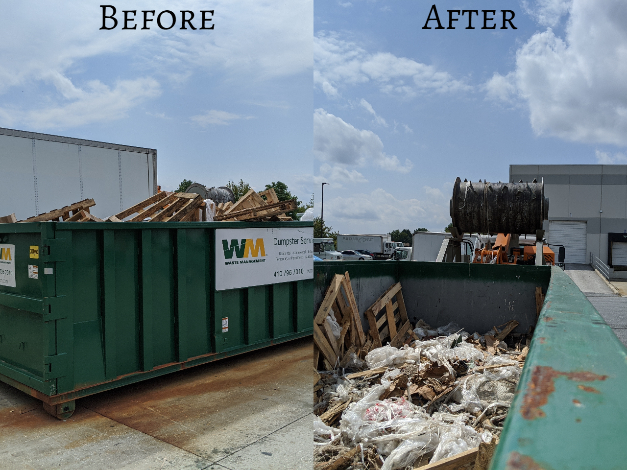Mobile waste compactor