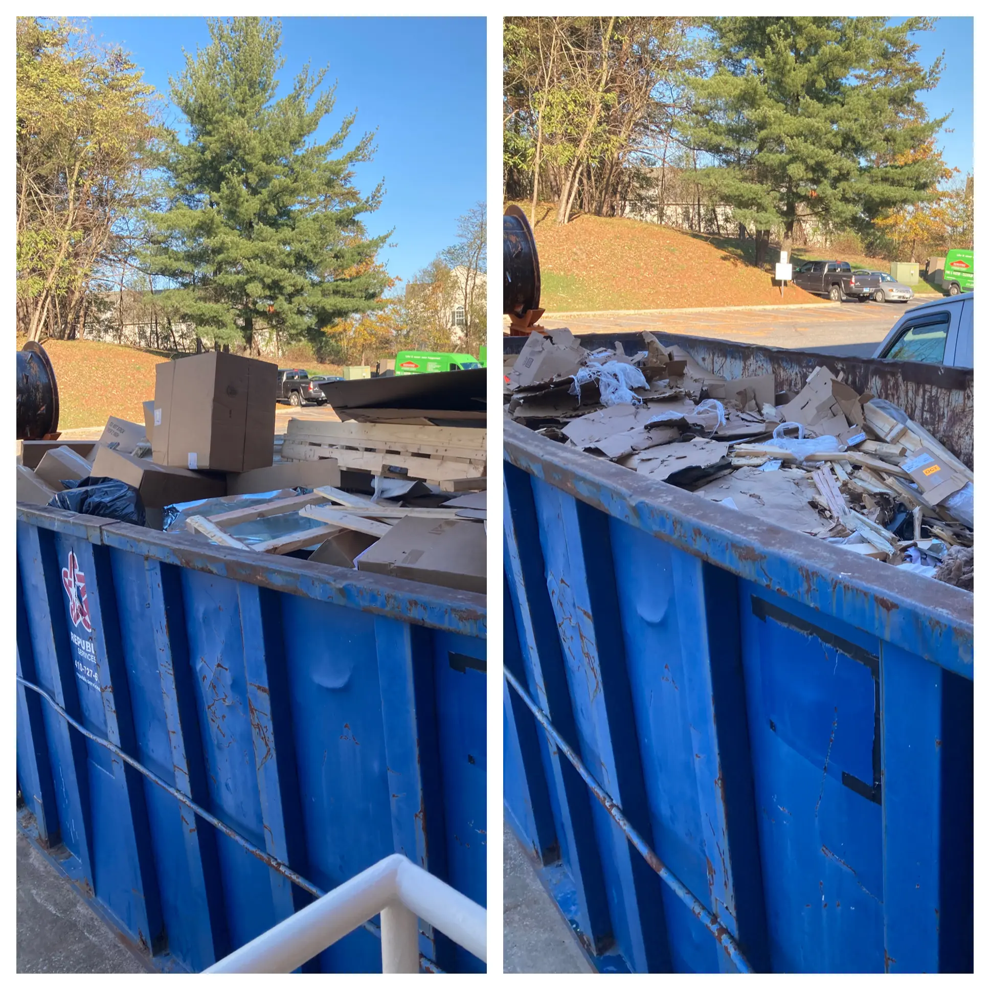 on site trash compaction Houston