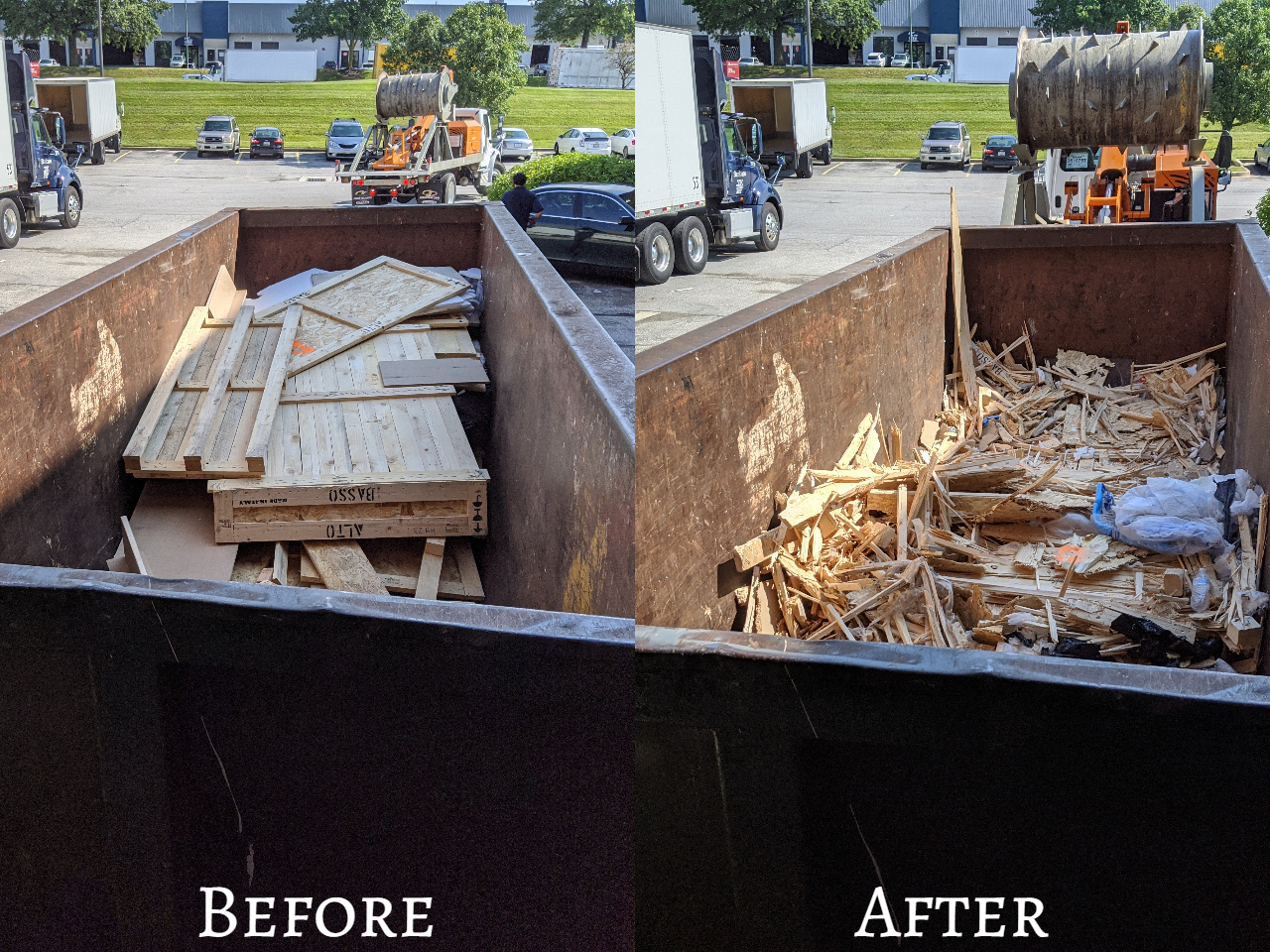 Dumpster cost reduction