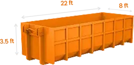 20 yard dumpster